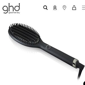 GHD - GLIDE SMOOTHING HOT BRUSH IN BLACK